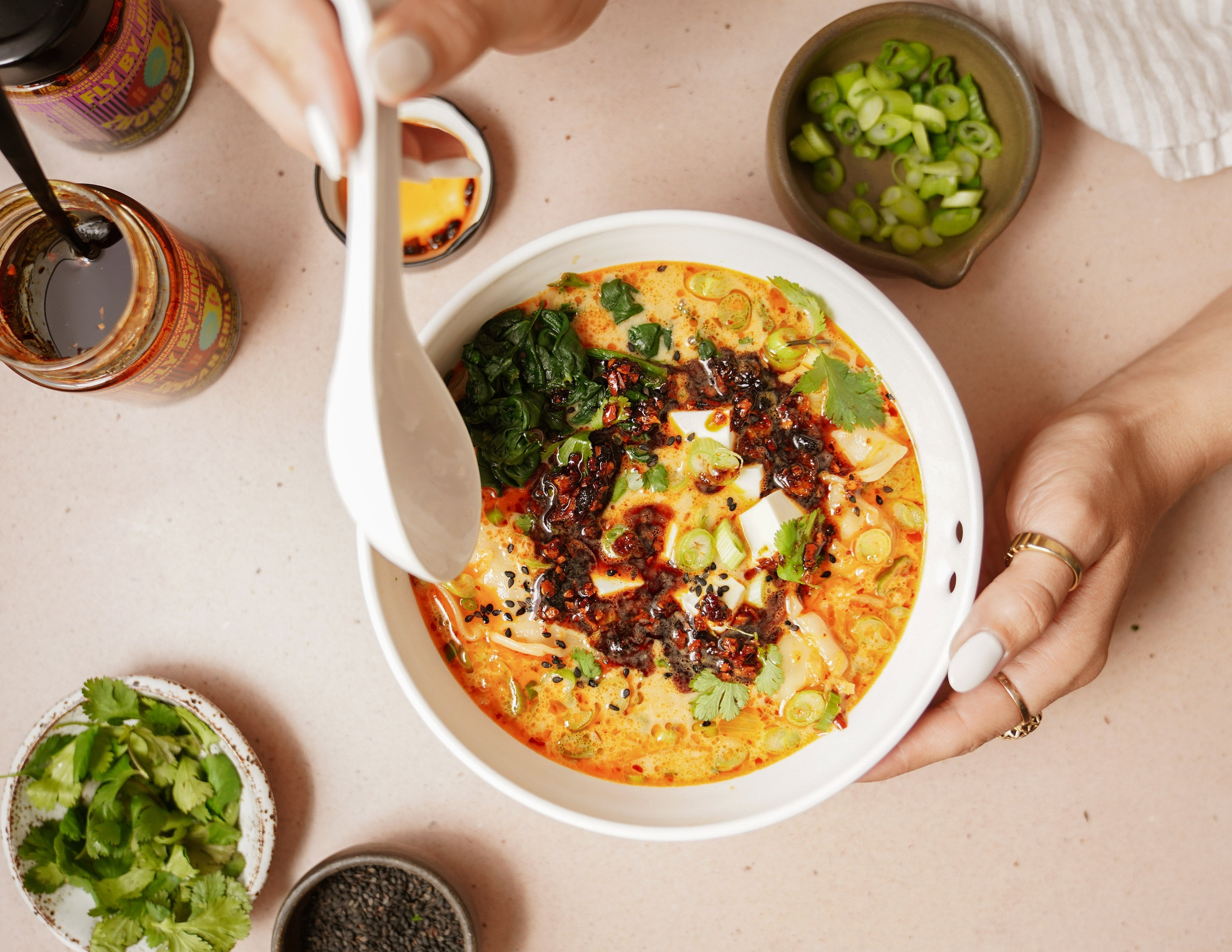 Creamy Potsticker Soup: Ginger, Coconut Milk & Frozen Dumplings
